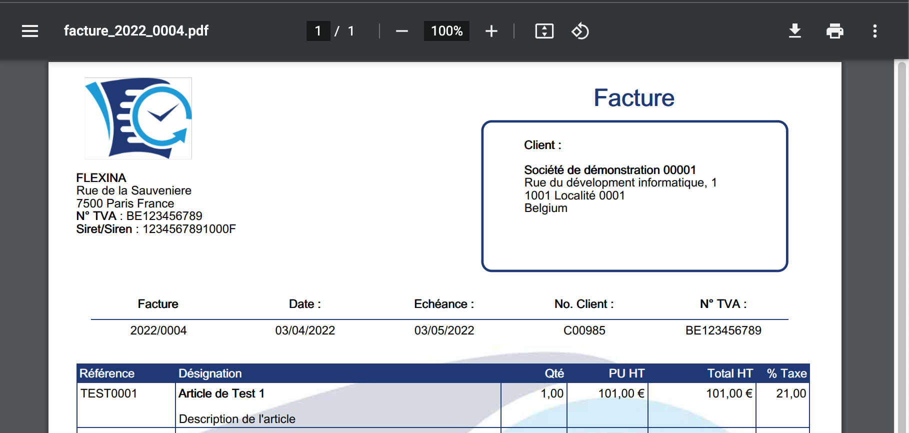 Verify an intra-Community VAT number on an invoice