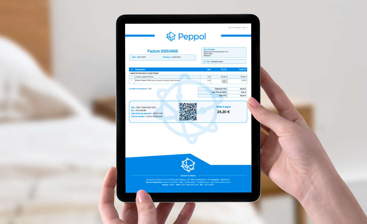 Peppol invoicing software for business management