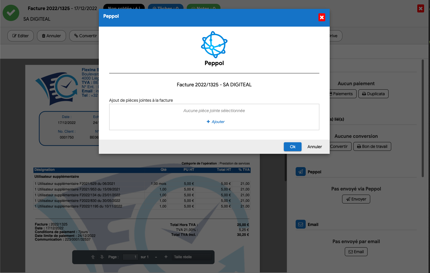 Comment envoyer une facture électronique sur le réseau Peppol avec un logiciel de facturation ?