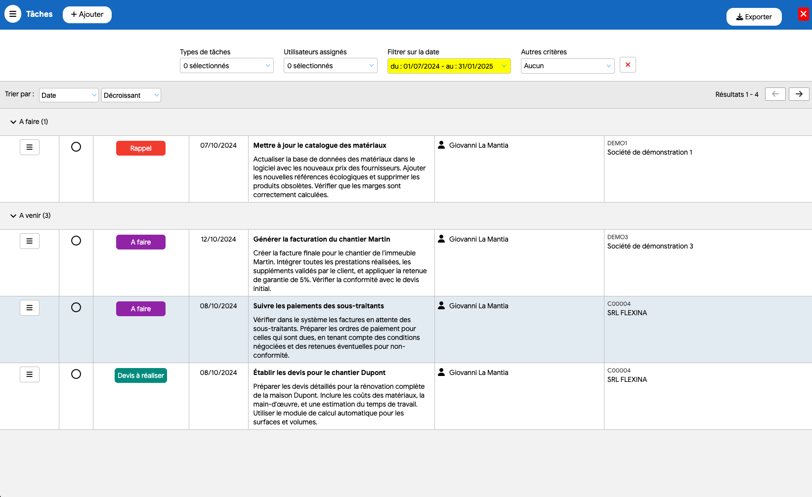 La signalétiques de vos clients et prospects dans votre gestion commerciale